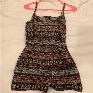 Romper with fun print